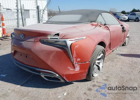2021 Lexus Lc 500 from USA, damaged, VIN JTHKPAAY7MA102280